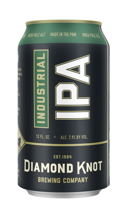 diamond knot brewing company industrial ipa 12 oz can